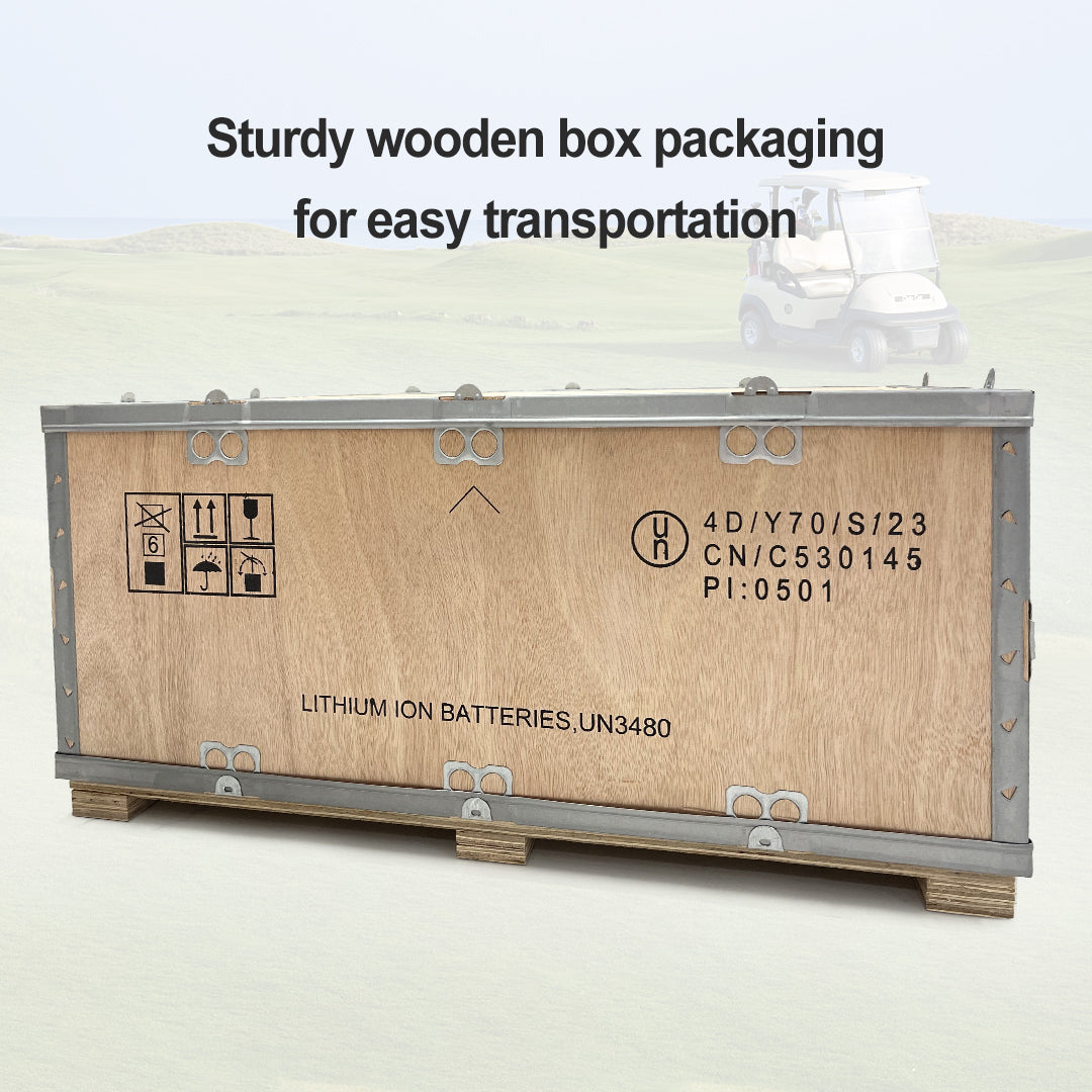 Durable wooden crate packaging