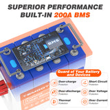 RV battery with BMS